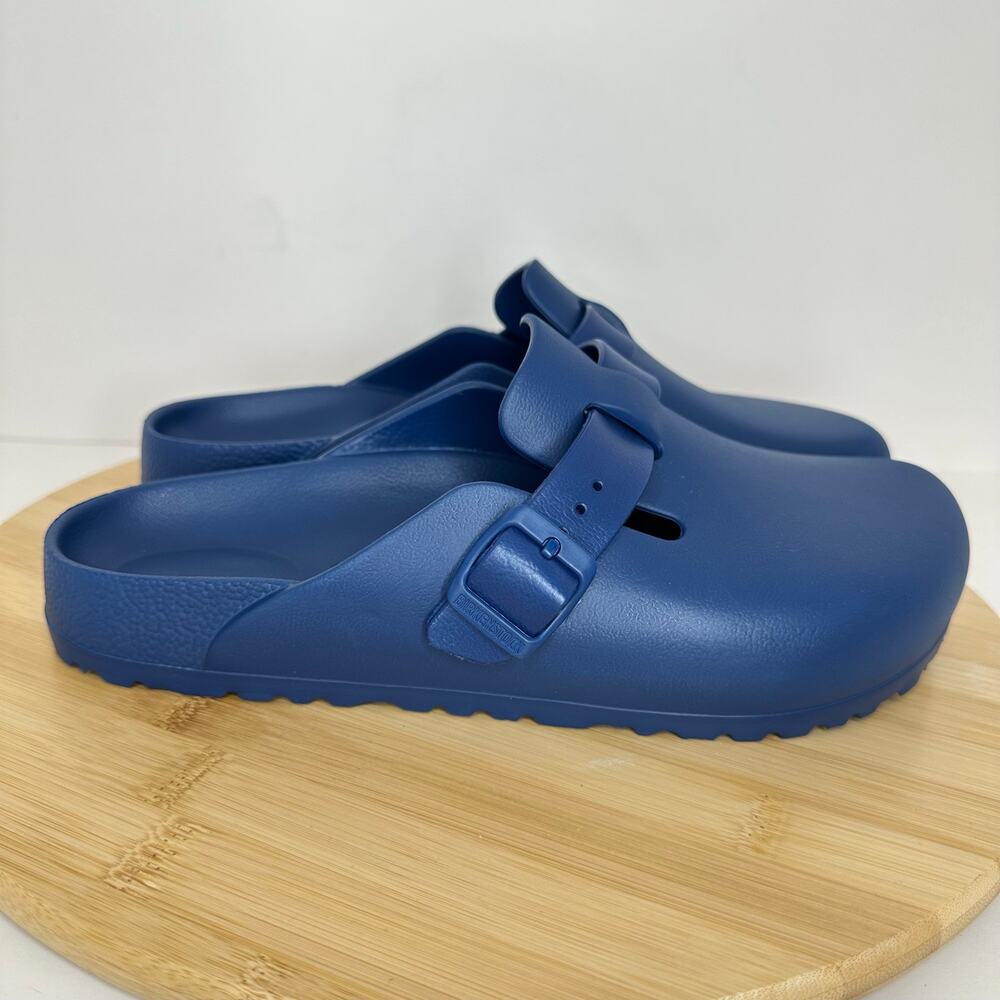 Birkenstock Boston Essentials EVA Clogs Navy Blue Waterproof Size EU 40 US 9/9.5